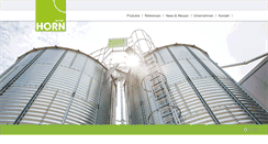 Desktop Screenshot of horn-technic.de